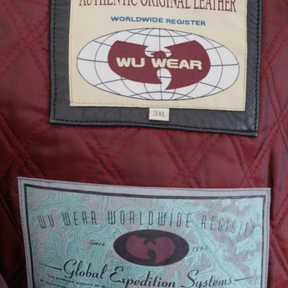 Wu Wear Genuine Leather Coat
